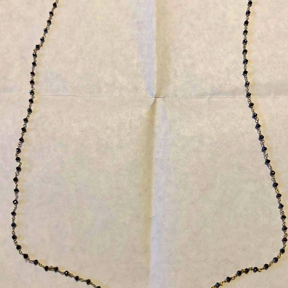 Black Diamond Necklace